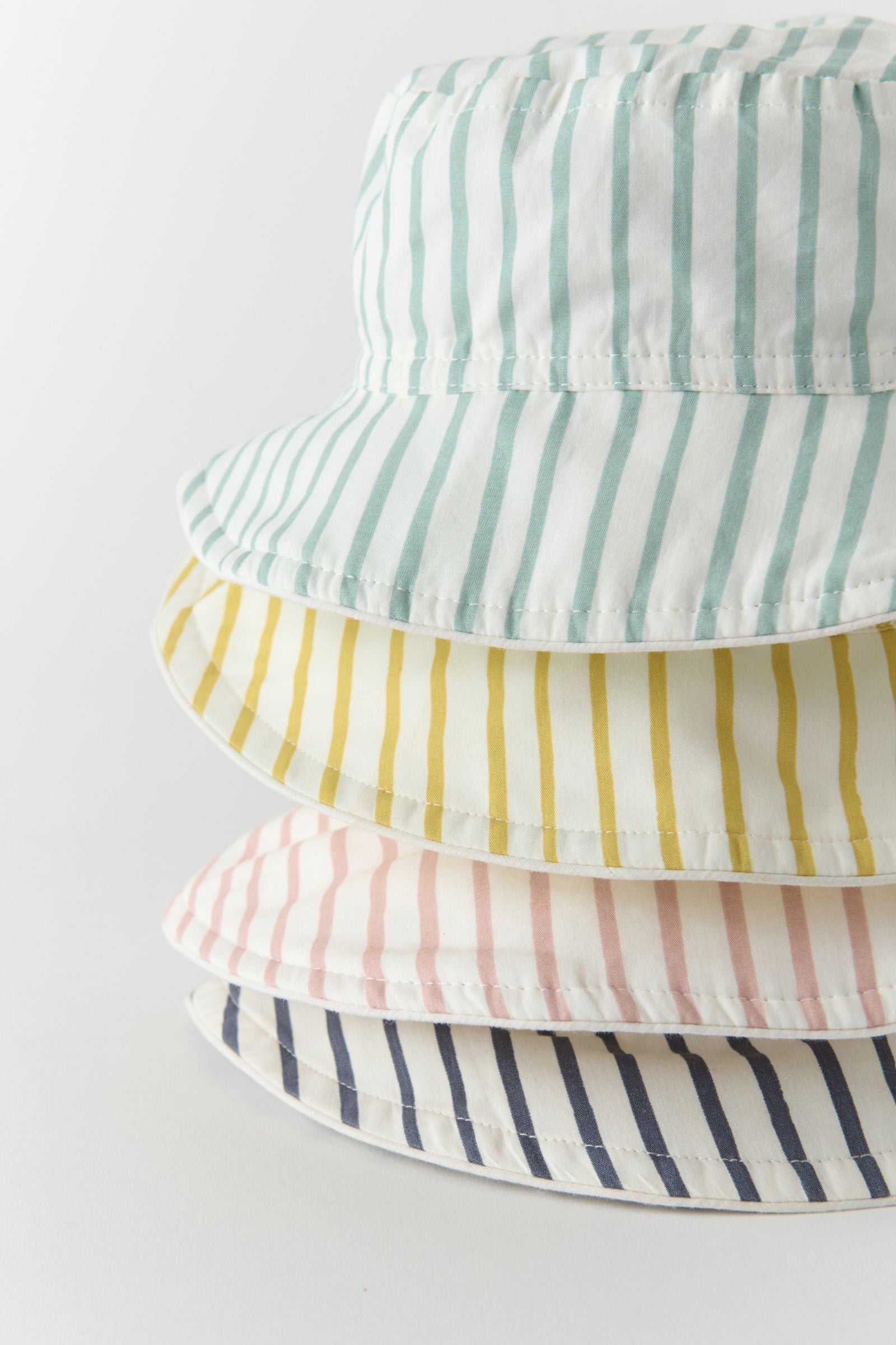 bucket hat stripes away ink blue