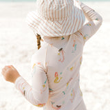 Bucket Hat - Stripes Away Peony