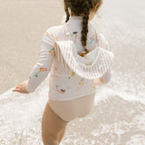 Bucket Hat - Stripes Away Peony