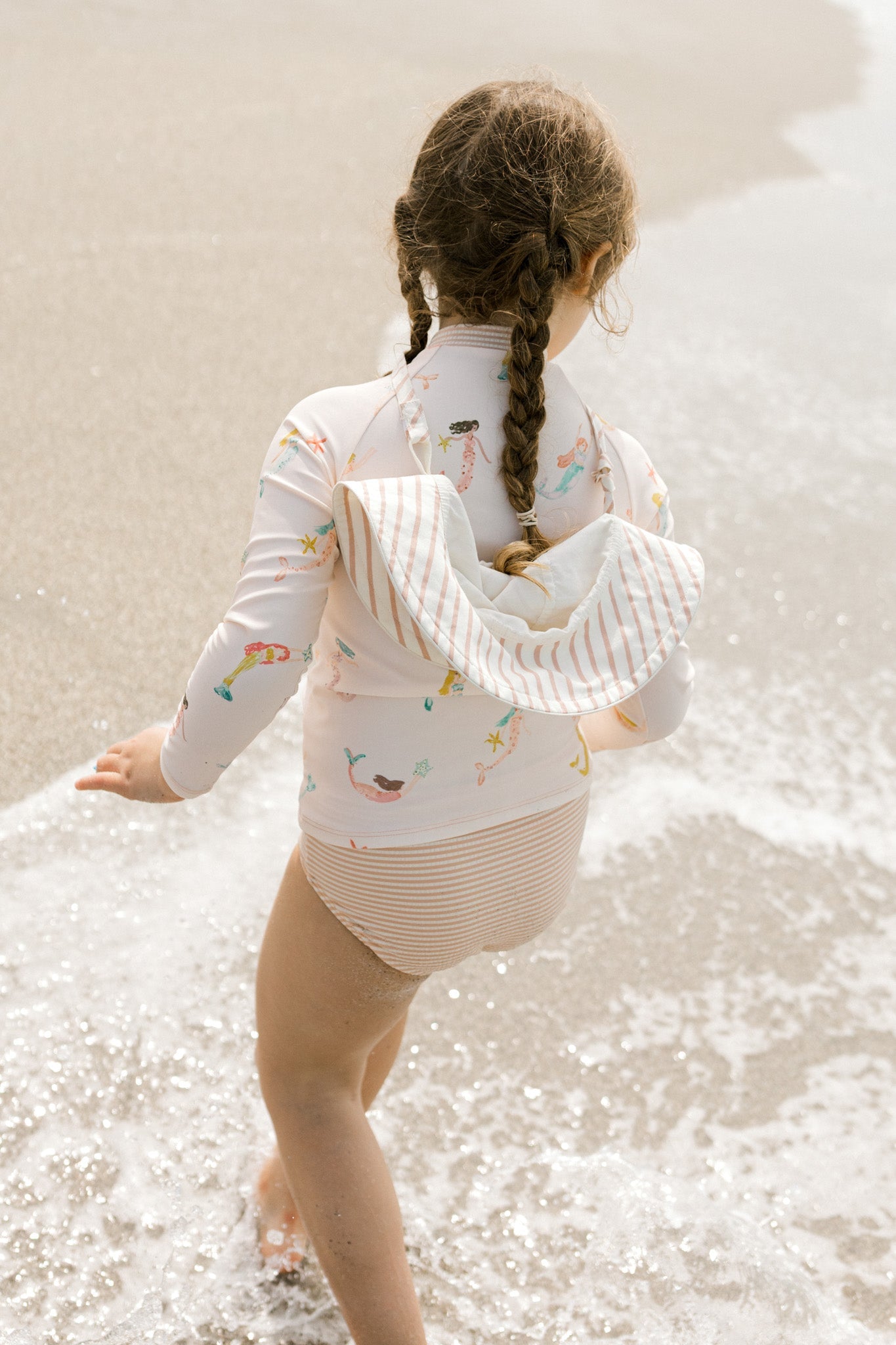 Bucket Hat - Stripes Away Peony