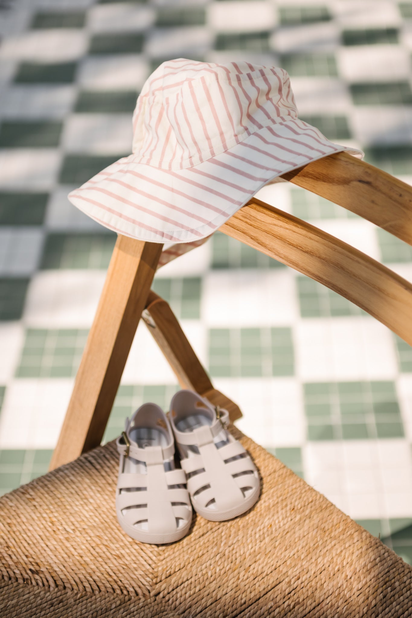 Bucket Hat - Stripes Away Peony