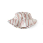 bucket hat stripes away peony