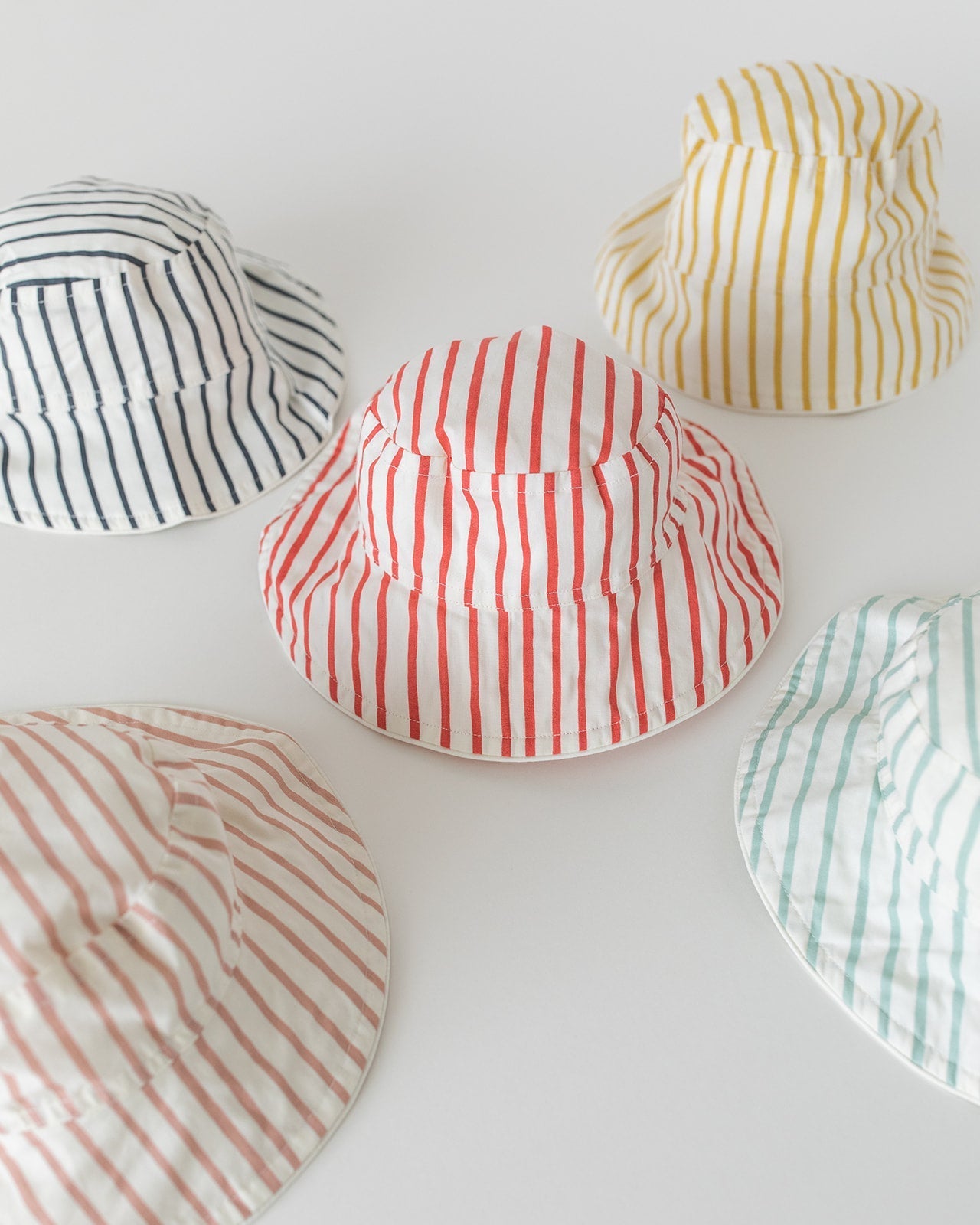 Bucket Hat - Stripes Away Peony