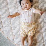 Bloomer Short - Stripes Away Marigold