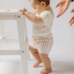 Bloomer Short - Stripes Away Peony