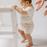 Bloomer Short - Stripes Away Peony