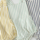 Criss-Cross One-Piece - Stripes Away Sea