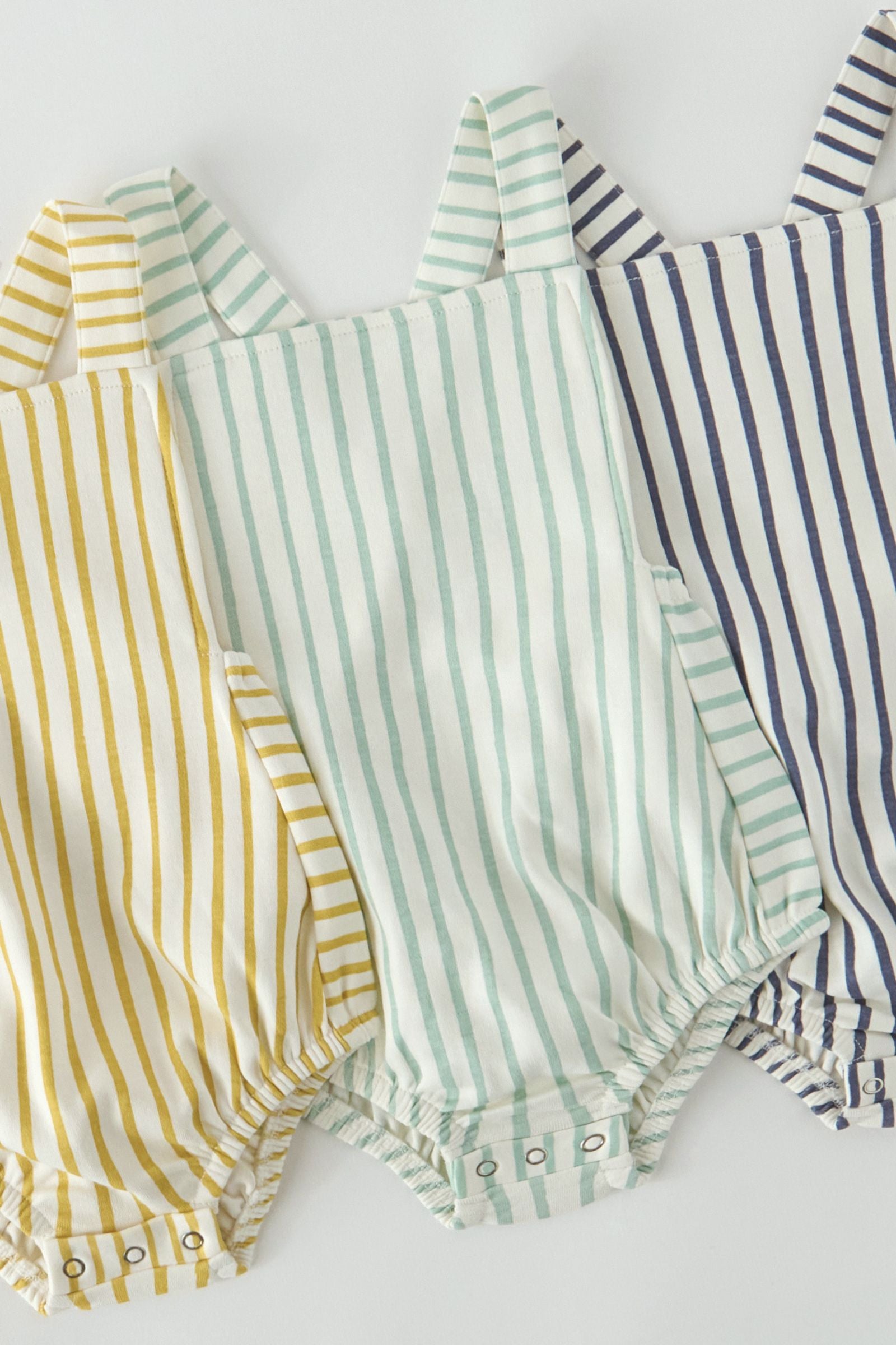 Criss-Cross One-Piece - Stripes Away Sea