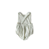 Criss-Cross One-Piece - Stripes Away Sea