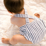 Criss-Cross One-Piece - Stripes Away Ink Blue