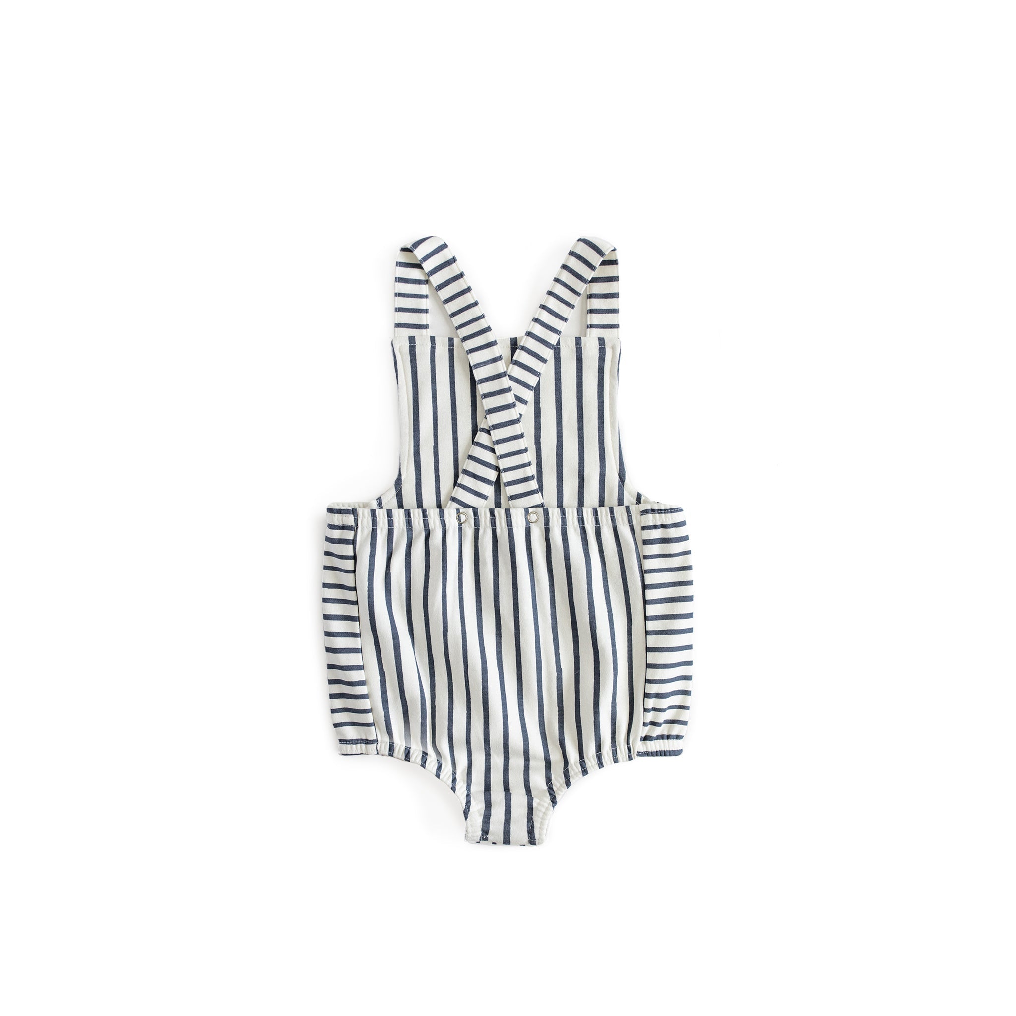 Criss-Cross One-Piece - Stripes Away Ink Blue