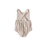 Criss-Cross One-Piece - Stripes Away Peony