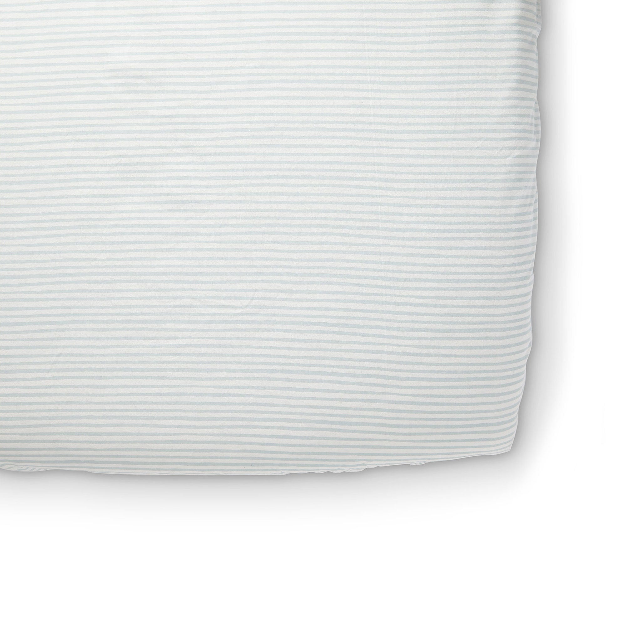 striped crib sheet stripes away sea in blues pattern