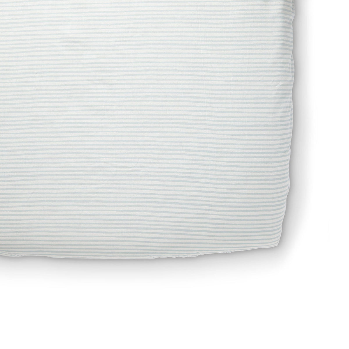 striped crib sheet stripes away sea in blues pattern
