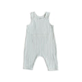 overall stripes away sea in blues pattern