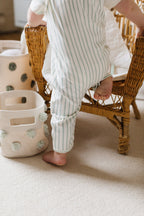 overall stripes away sea