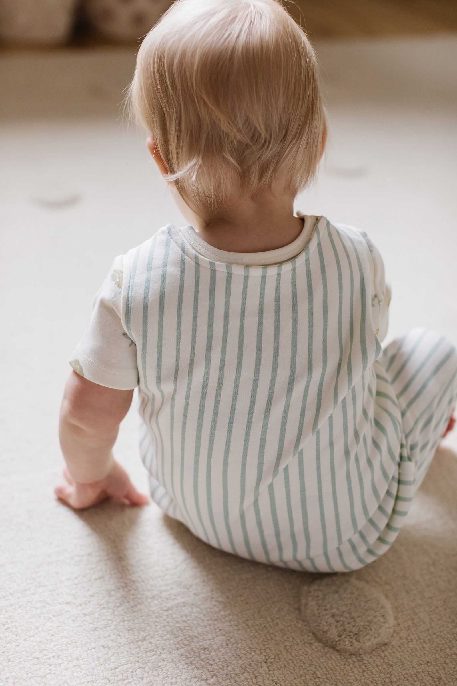 Overall - Stripes Away Sea