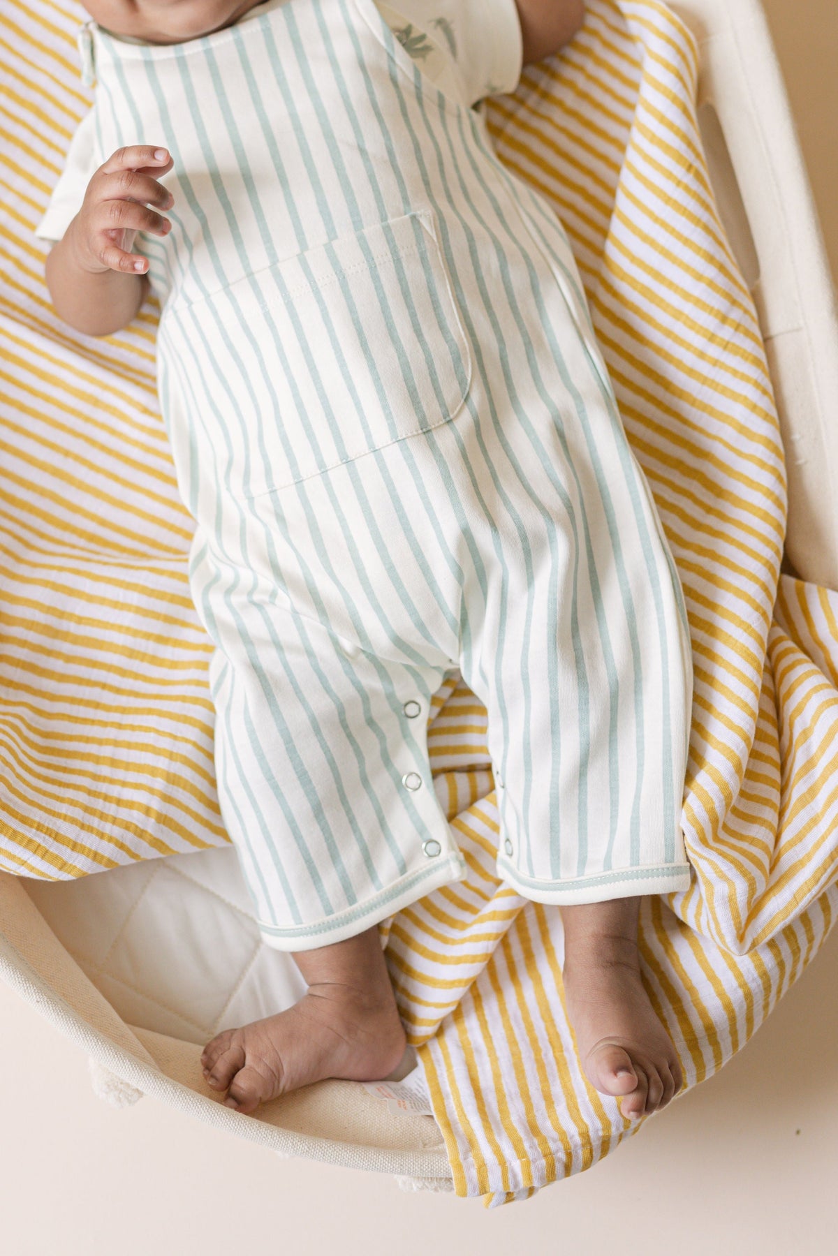 overall stripes away sea