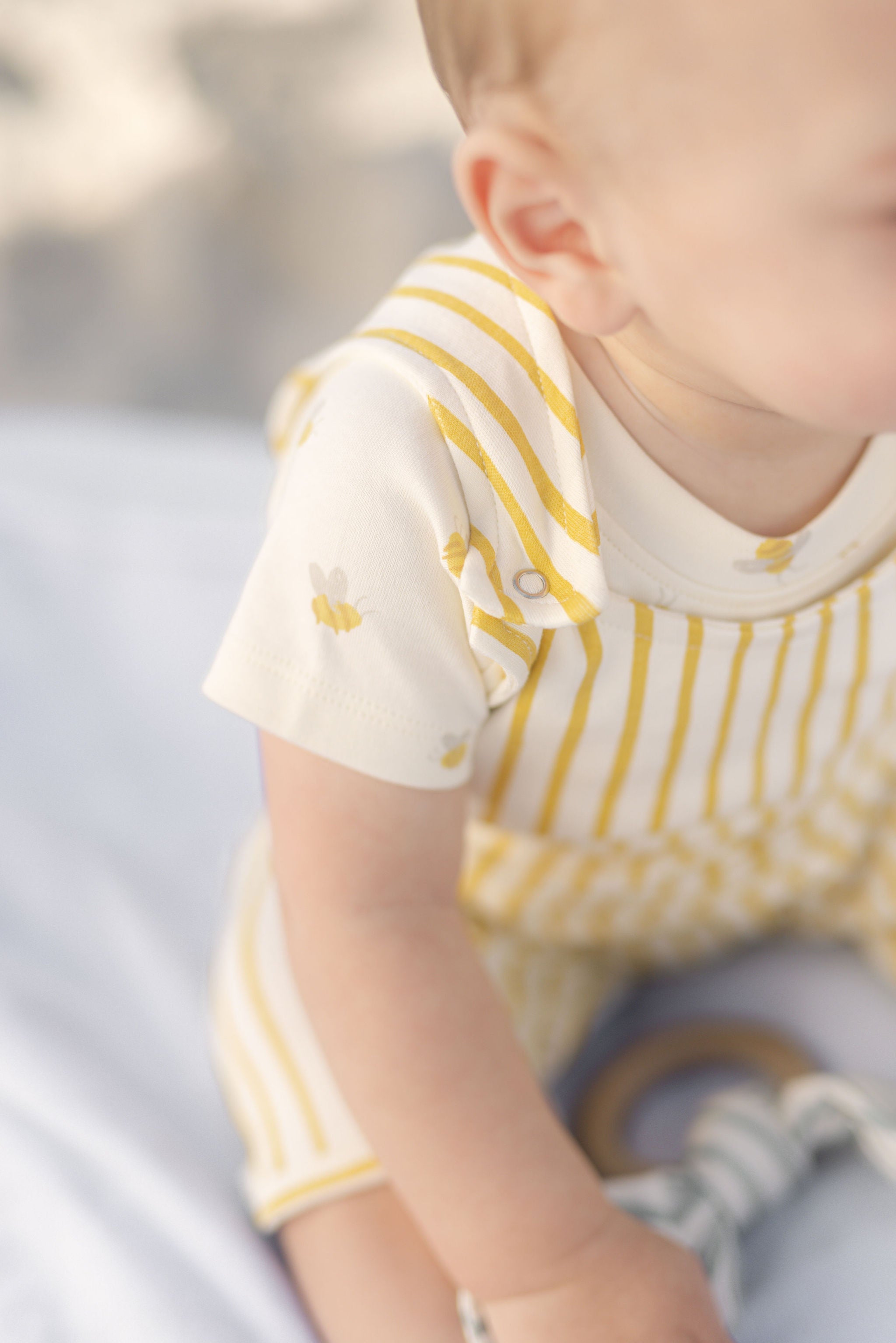 Overall - Stripes Away Marigold