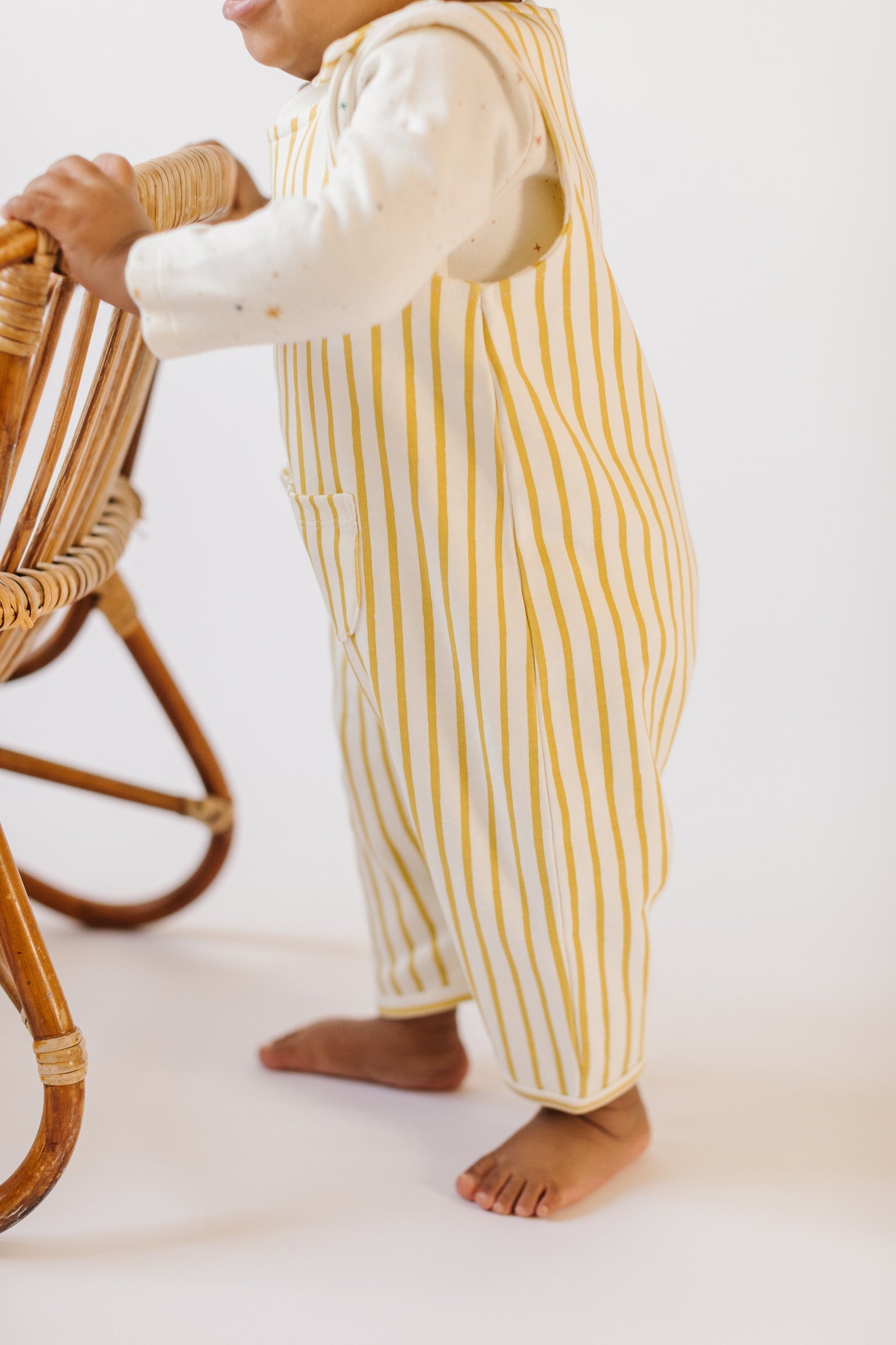 Overall - Stripes Away Marigold