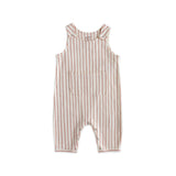 Overall - Stripes Away Peony