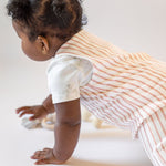 Overall - Stripes Away Peony