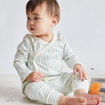 Harem Pant - Stripes Away Sea