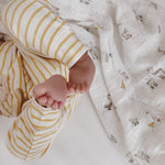 Harem Pant - Stripes Away Marigold