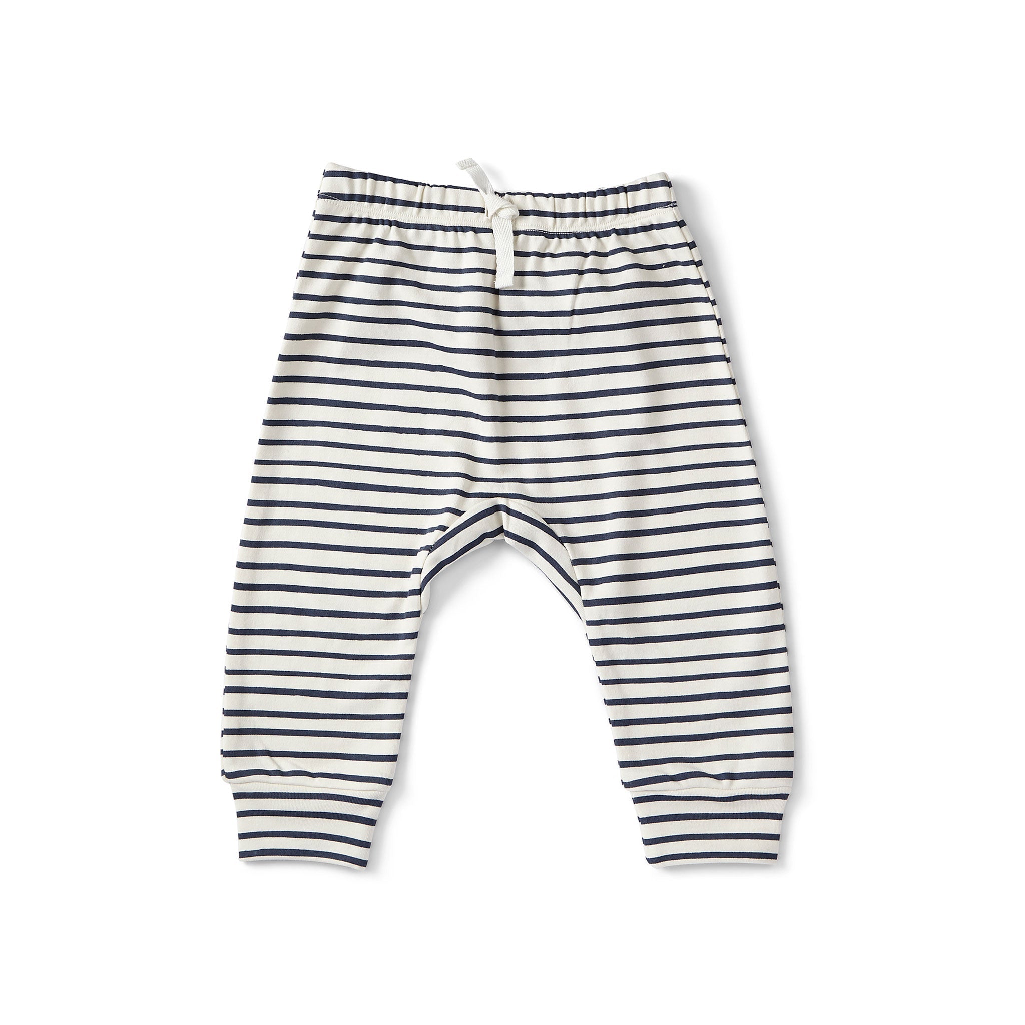 harem pant stripes away ink blue in blues pattern