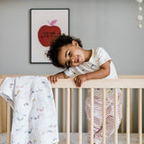 Harem Pant - Stripes Away Peony