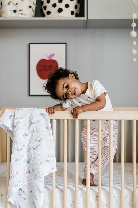 Harem Pant - Stripes Away Peony