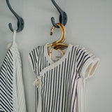 Kimono One-Piece - Stripes Away Ink Blue