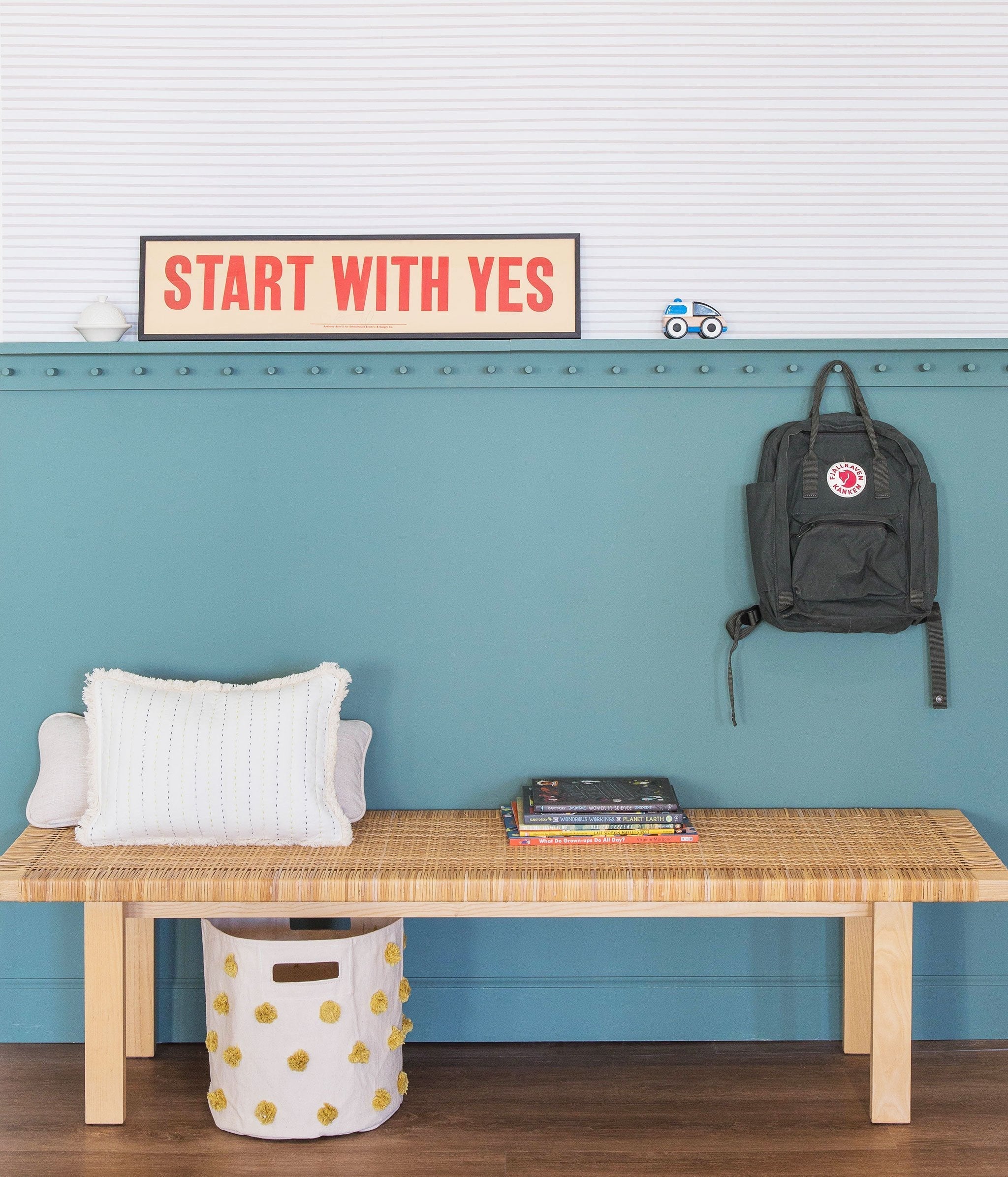 Chasing Paper X Pehr Wallpaper - Stripes Away Petal