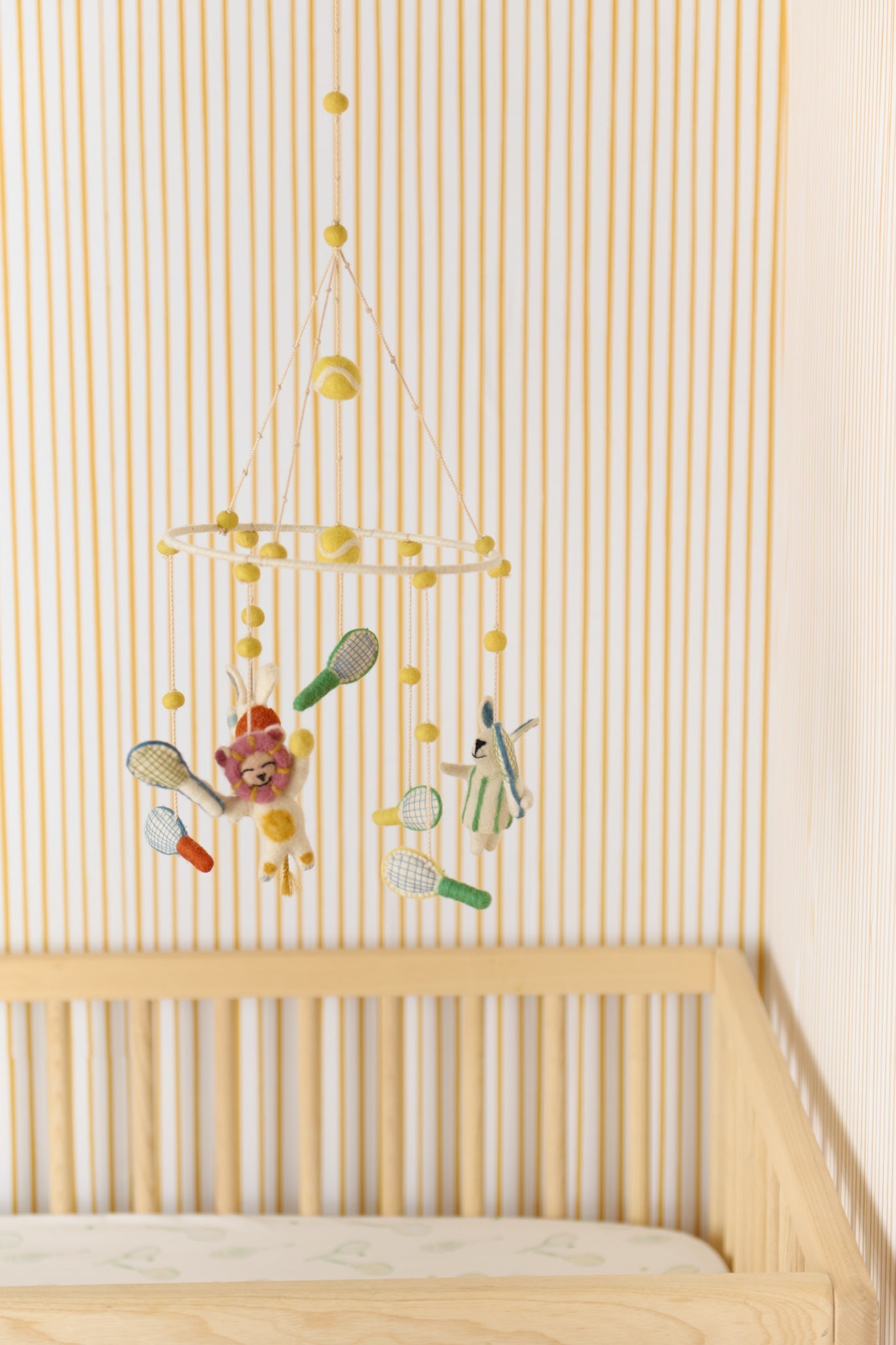 Chasing Paper X Pehr Wallpaper - Stripes Away Marigold