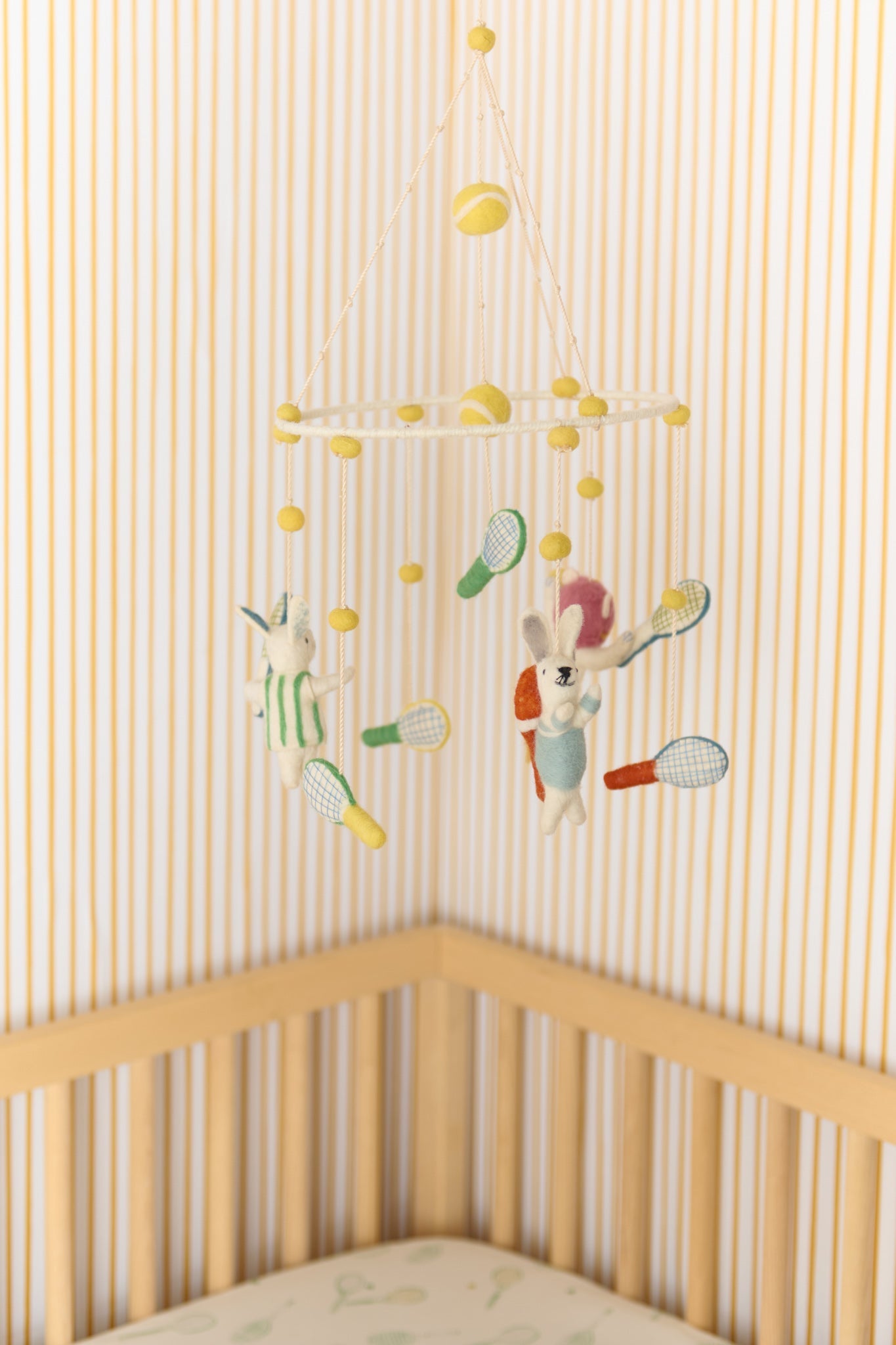 Chasing Paper X Pehr Wallpaper - Stripes Away Marigold