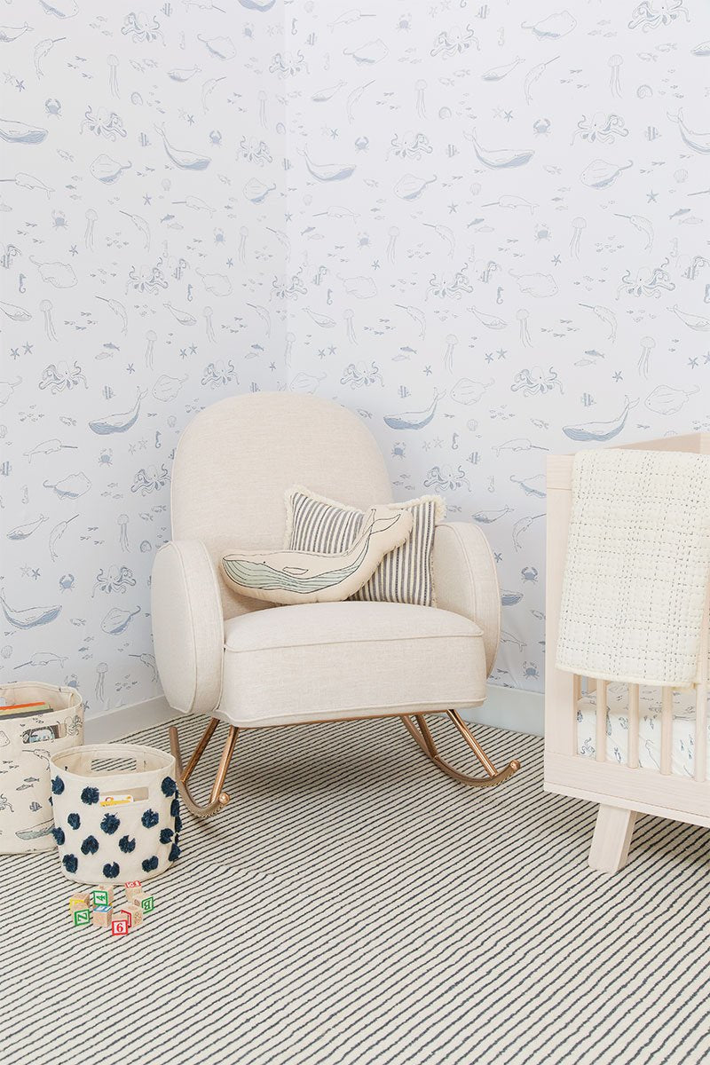 chasing paper x pehr wallpaper life aquatic