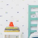 Chasing Paper X Pehr Wallpaper - Traffic Jam