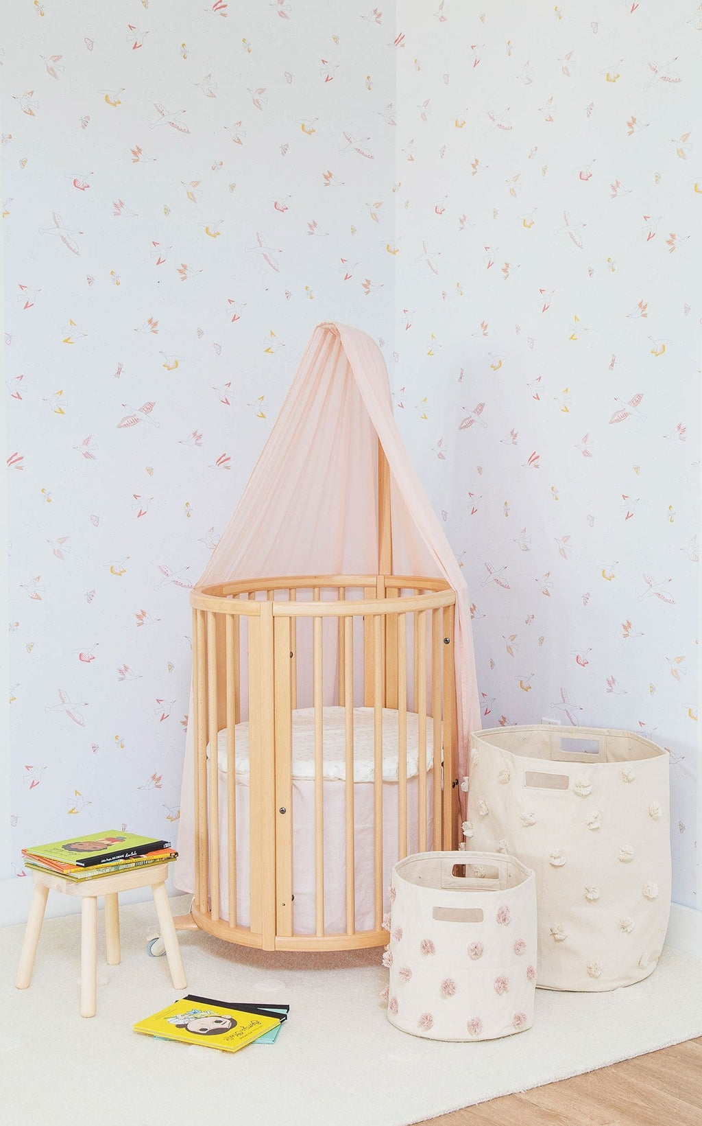 chasing paper x pehr wallpaper birds of a feather