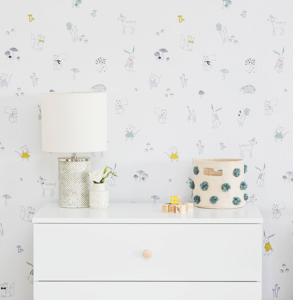 chasing paper x pehr wallpaper magical forest