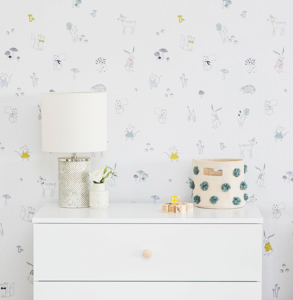 chasing paper x pehr wallpaper magical forest