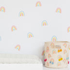 chasing paper x pehr wallpaper rainbows