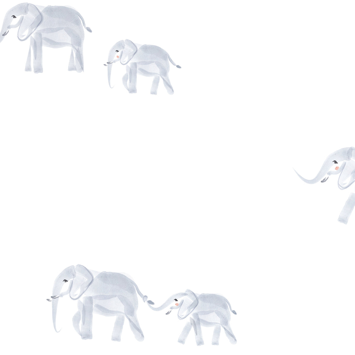 chasing paper x pehr wallpaper follow me elephant in neutrals pattern