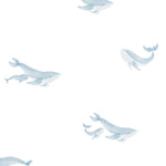Chasing Paper X Pehr Wallpaper - Follow Me Whale