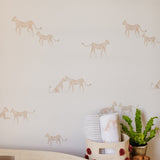 Chasing Paper X Pehr Wallpaper - Follow Me Cheetah