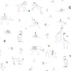 chasing paper x pehr wallpaper magical safari in multi pattern