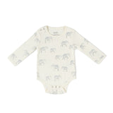 Shoulder Snap One-Piece - Follow Me Elephant