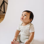 Short Sleeve Shoulder Snap One-Piece - Follow Me Elephant