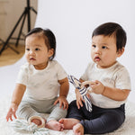 Short Sleeve Shoulder Snap One-Piece - Follow Me Whale