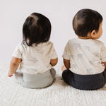 Short Sleeve Shoulder Snap One-Piece - Follow Me Whale