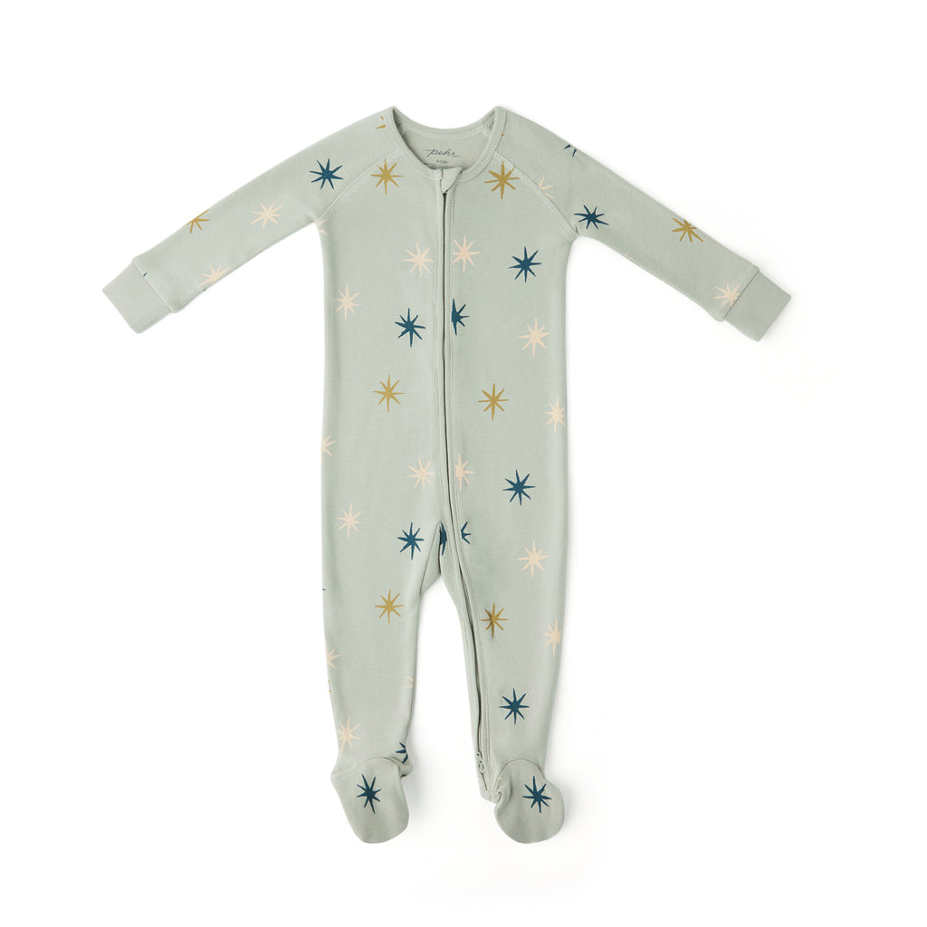 Ribbed Baby Sleeper - North Star- Front